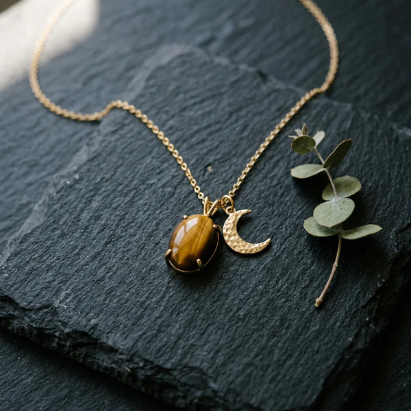 Citrine Arrow Pendant