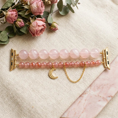 Rose Quartz Watch Band
